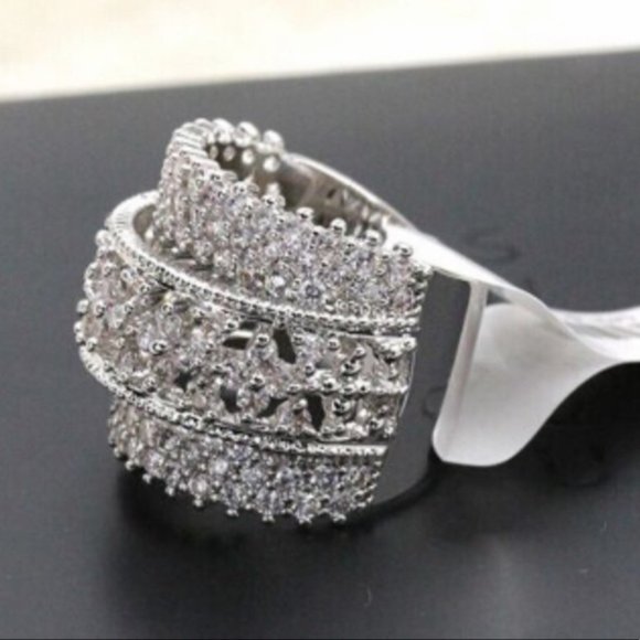 Swarovski Jewelry - Swarovski Crystal Cocktail Ring